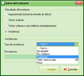 Imagen de Parte del Escritorio de Agente