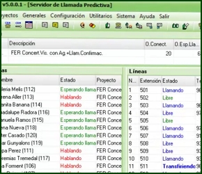 Imagen del Servidor de Llamada Predictiva de OriGn